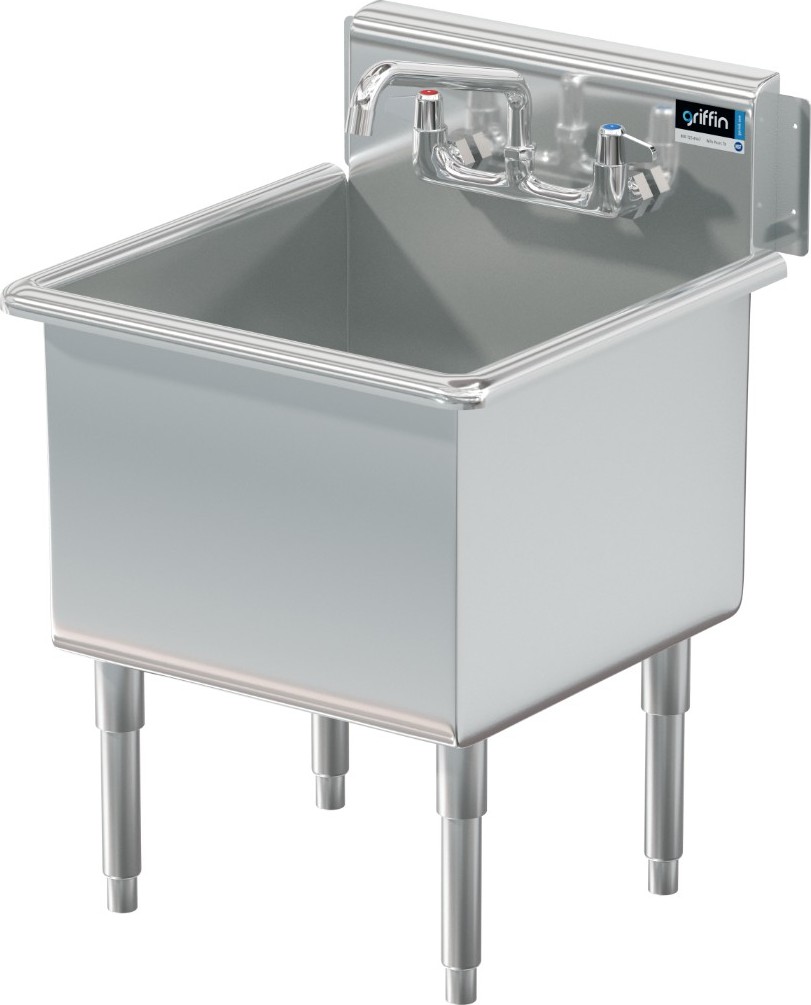 FREE STANDING MOP SINK 18 X 18 X 14 Griffin Products