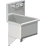 18 X 14 SERVICE SINK W / WALL FAUCET