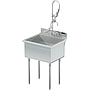 UTILITY SINK 24 X 18 W / PULL DOWN SPRAYER